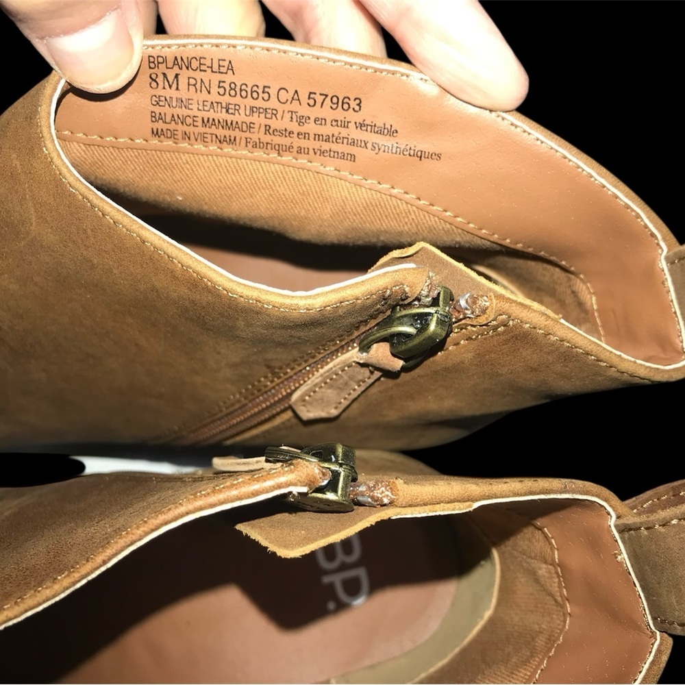 Brown Ankle Boots - Picture 6 of 7